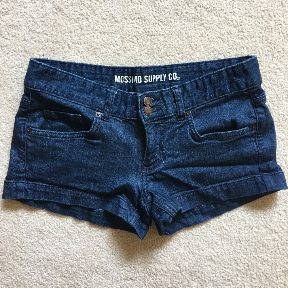 Low Rise Jean shorts